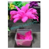 LOT, 1 BN PINK FEATHERS (390 PCS)