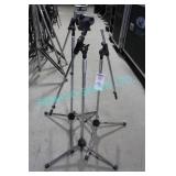 3X, BOOM CHROME MIC STANDS