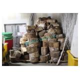 LOT, CONTENTS OF CORNER - ASST TRUNK BLOCKS