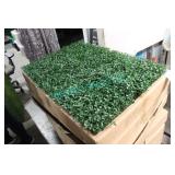 LOT,10 DOZ PCS (EACH 11" x 11") FAUX GREENERY SQ