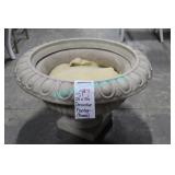 1X, 25" X 15" H DECORATIVE PLANTER (PLASTER)