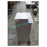 4X, 12" x 12" x 30" H WHITE PEDESTALS