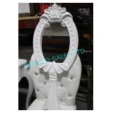 2X, 39" LEXINGTON MATTE WHITE MIRRORS