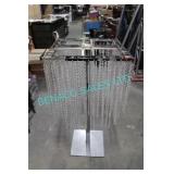 LOT, 5 COMPLETE CRYSTAL TOWERS W/ SQ TOP + BASE
