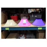 LOT,30 ACRYLIC LIGHT-UP PEDESTALS W/ TOWER OF ASST
