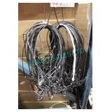 LOT, APRX. 75 PCS, 32" SAFETY CABLES (METAL)