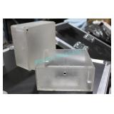 1 LOT, 18X  7" X 7" X 3 1/2" CLEAR PLEXI PROJECT