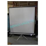 1X, 80" X 80" PROJECTION SCREEN