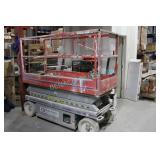 1X, SKYJACK SJ3220 24 VOLT SCISSOR LIFT (AS IS)