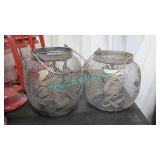 2X, METAL CHINESE LANTERNS