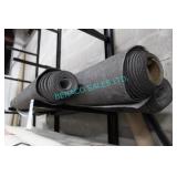 LOT, 3 ROLLS ASST SIZE SILVER GLITTER FELT
