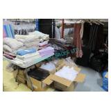LOT, GIANT MISC LINEN CONTENTS
