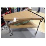 1X, 13" X 38" X 47" WEDGE PORTA TABLE