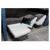 LOT, 4 PCS, MISC WHITE BARCELONA FURNITURE