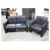 LOT, 1 LOVESEAT + 1 CHAIR