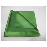LOT, APRX 165 PCS, 19" x 19" FOREST GREEN SATIN