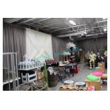 LOT, ALL CURTAINS & FRAMES IN ROOM 40
