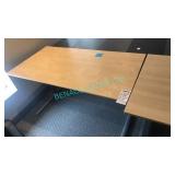 LOT,4X 63"x31", DBL PED DESKS
