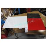 LOT, 38PCS ASST WHITE, BLK, RED MISC