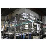 LOT, MISC CHAFING DISH FRAMES + LIDS