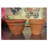 LOT, 27 PCS, 4.25"D X 4"H + 6"D X 4.25"H POTS