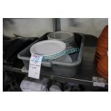 LOT, 26 PCS, "WORLD" 9" PLATES