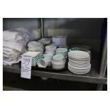 LOT, APRX. 70 PCS, ASST. PLATES, BOWLS, RAMEKINS,