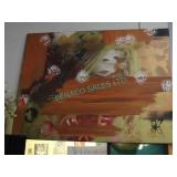 1X, 48" X 36", ORIGINAL ACRYLIC ON CANVAS