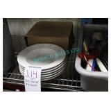 LOT, 12X "WORLD" 9"D SHALLOW BOWLS