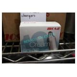 LOT, 23 BOXES (10/BOX) MOSA WHIP CREAM CHARGERS