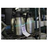 LOT, 4X S/S THERMAL DISPENSERS