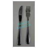 LOT, BROWNE CUTLERY, 6DOZ KNIVES & 4DOZ FORKS