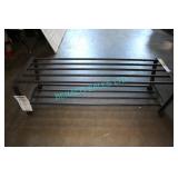 1X, 36" x 11"H METAL SHOE RACK