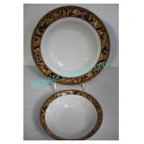 LOT, 130PCS, CASA ELITE 8.5" & 5.5" BOWLS