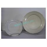 LOT, 22X, 11.5" & 20X 9" WAVY RIM PLATES