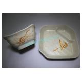 LOT, 45PCS MELAMINE 5" BOWLS & 6.25" SUSHI PLATES