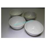 LOT, APRX 90PCS ASST. 4" WHITE BOWLS