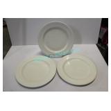 LOT, 42PCS ASST. 10" WHITE PLATES