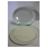 LOT, 30PCS 9.5" ASST OVAL PLATES
