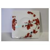 LOT, 20PCS SHANGJIA 10" SQUARE STYLIZED PLATES
