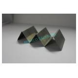 LOT, 10X S/S TACO HOLDERS