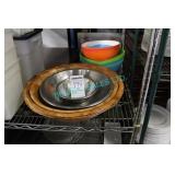 LOT, 35 PCS, MISC. BOWLS