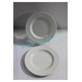 LOT, 36PCS 6.5" CHURCHILL, VITRIFIED SIDE PLATES