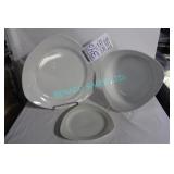 LOT, 53PCS ASST ROYAL WHITE, PLATES & BOWL