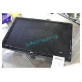 1X, LG 24"TV, (NO WIRING) . 110V PLUGIN ROUNDED