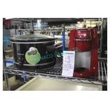 LOT, KEURIG B30 COFFEE MAKER + HB CROCK POT
