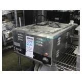 1X, APW WYOTT  WARMER W/ 6X 1/6 INSERTS + LIDS