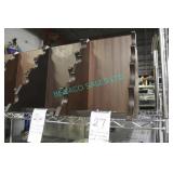 LOT, 2X 10"W x 15"H 4 BOTTLE HD WOOD WINE DISPLAYS