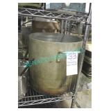 1X, 15"D x 14.5"H ALUM STOCK POT