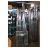 1X, 30" x 24" 4 SHELF CHROME RACK